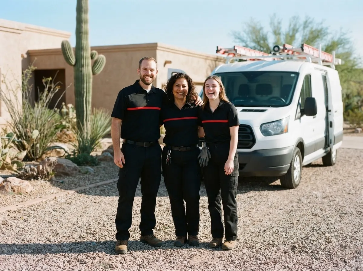 The Crenvia Bug Specialists team, pest control sevice in Tucson, AZ